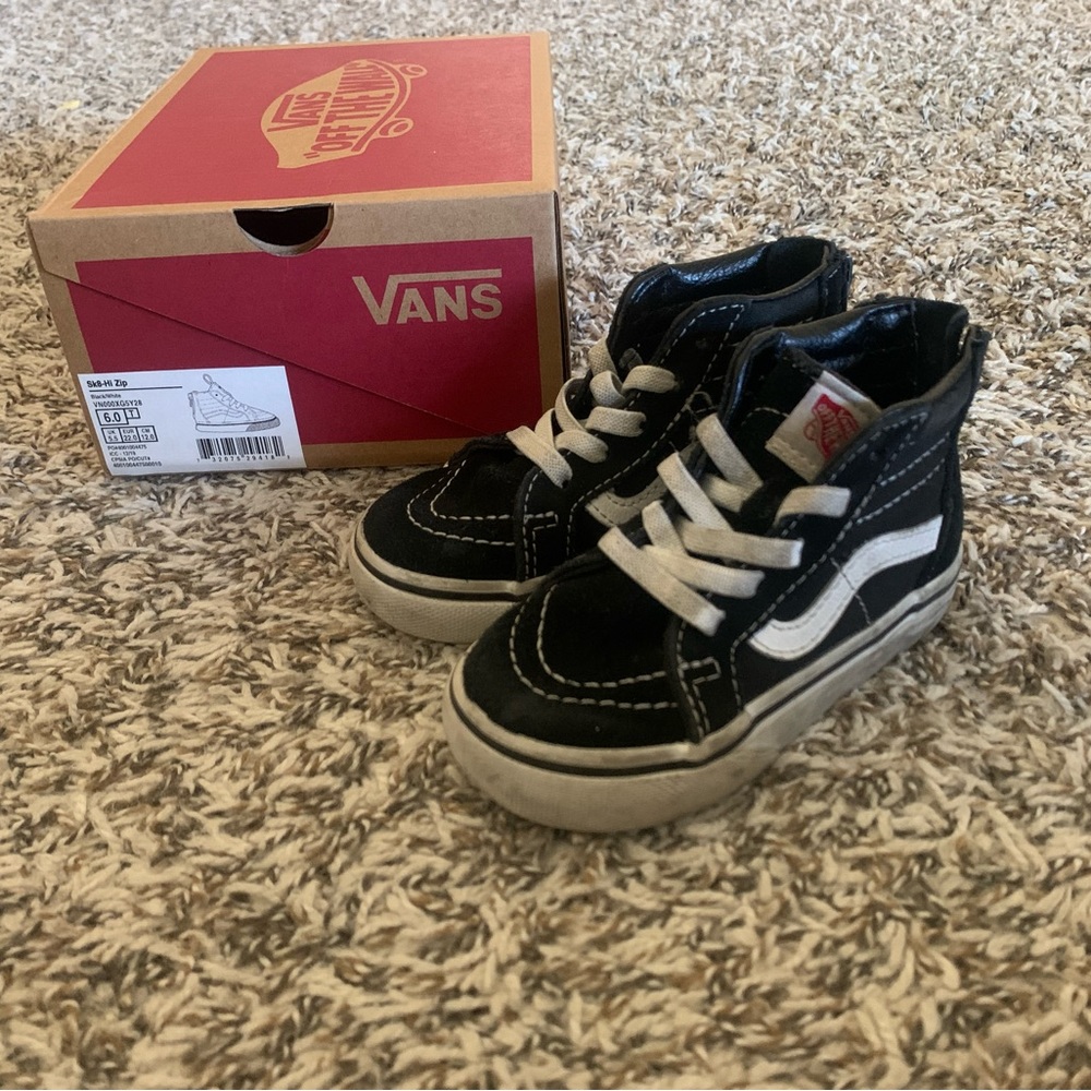 Toddler Vans | sk8 hi’s | Size 6